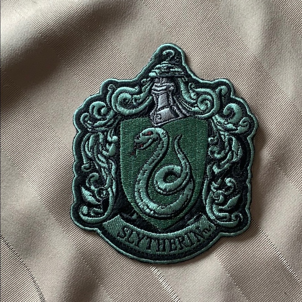 COPY - NWT Harry Potter Slytherin Iron-On Patch